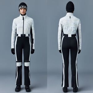 MACKAGE Ski Suit | Brie Belted Camo Colorblocked | Sz S | New NWT